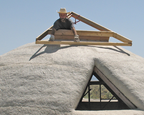 geodesic dome skylight hopper